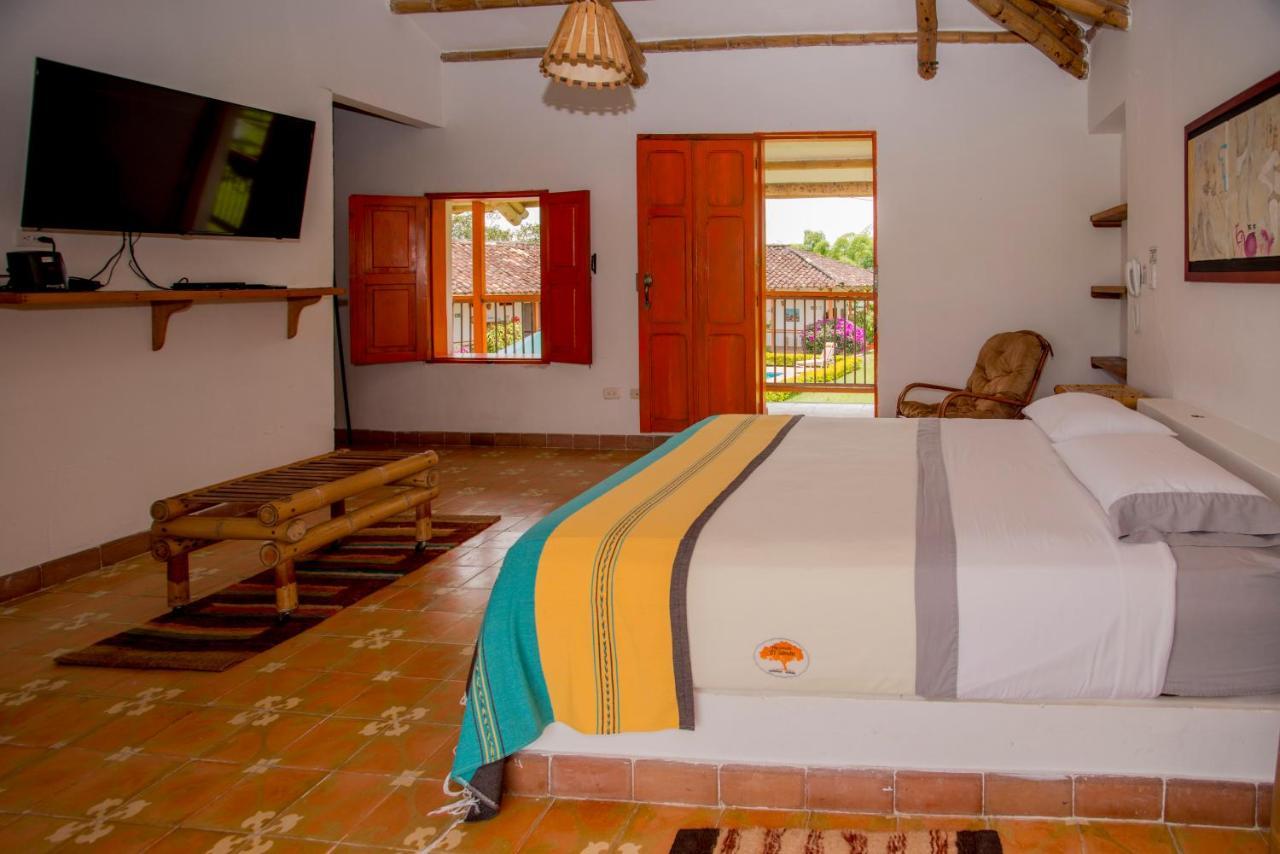 Hacienda El Saman Villa Quimbaya Eksteriør billede