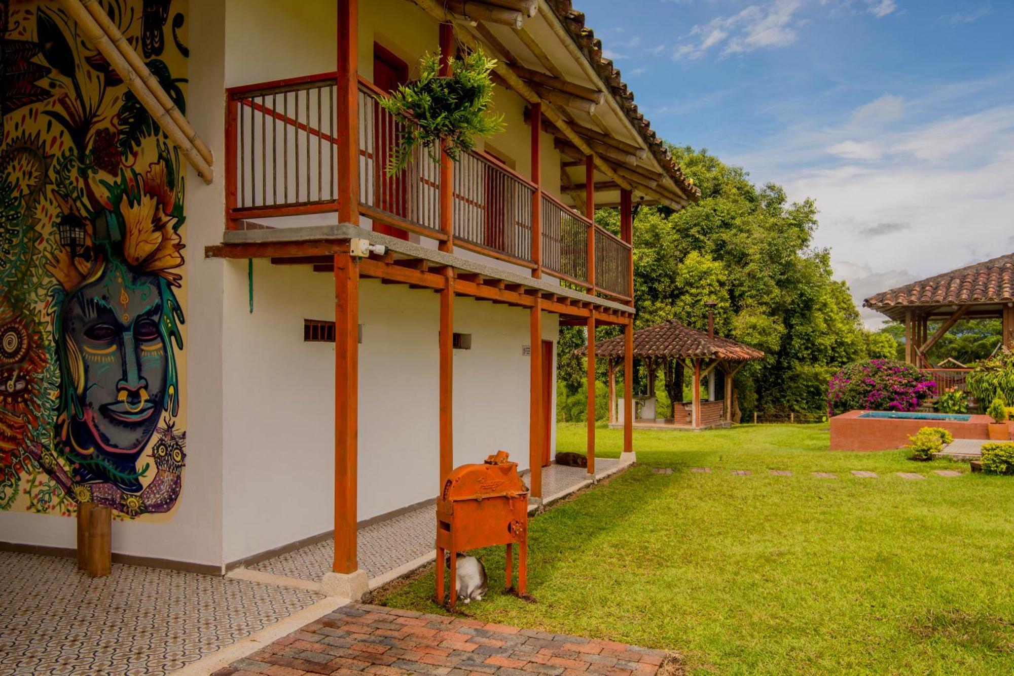 Hacienda El Saman Villa Quimbaya Eksteriør billede